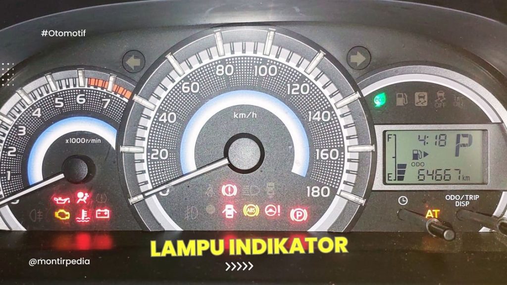 Arti lampu indikator mobil
