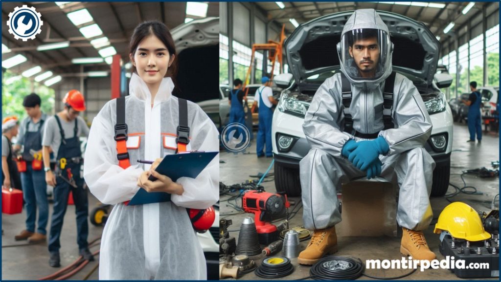 keselamatan kerja di bengkel otomotif